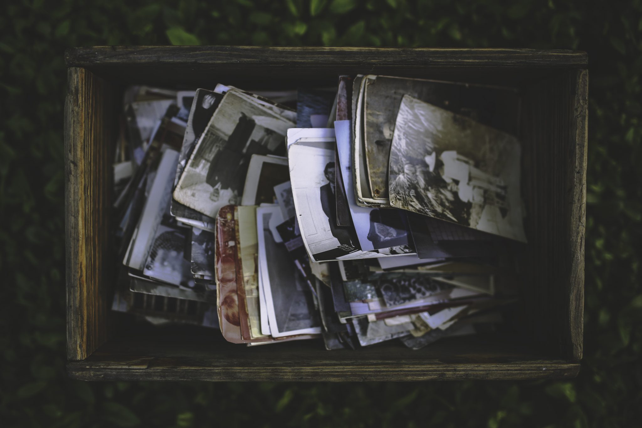 Vintage photos and the history of print.